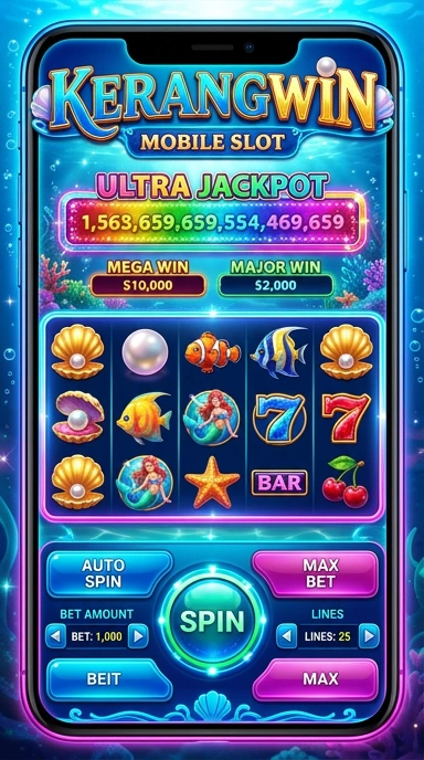 Cuplikan layar menu unduhan kerangwin untuk perangkat Android